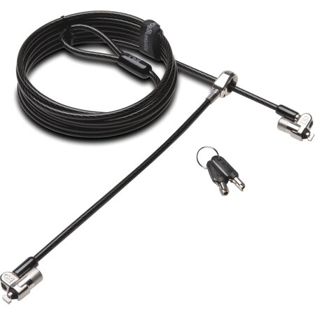 Kensington Microsaver 2.0 Keyed Twin Laptop Lock K65048WW